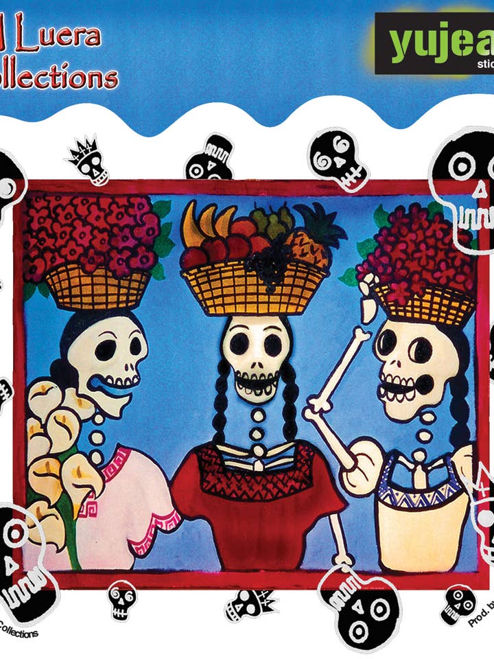 Market Ladies Sticker ind/ud dør-JA632 for engroshandel hos Yujean