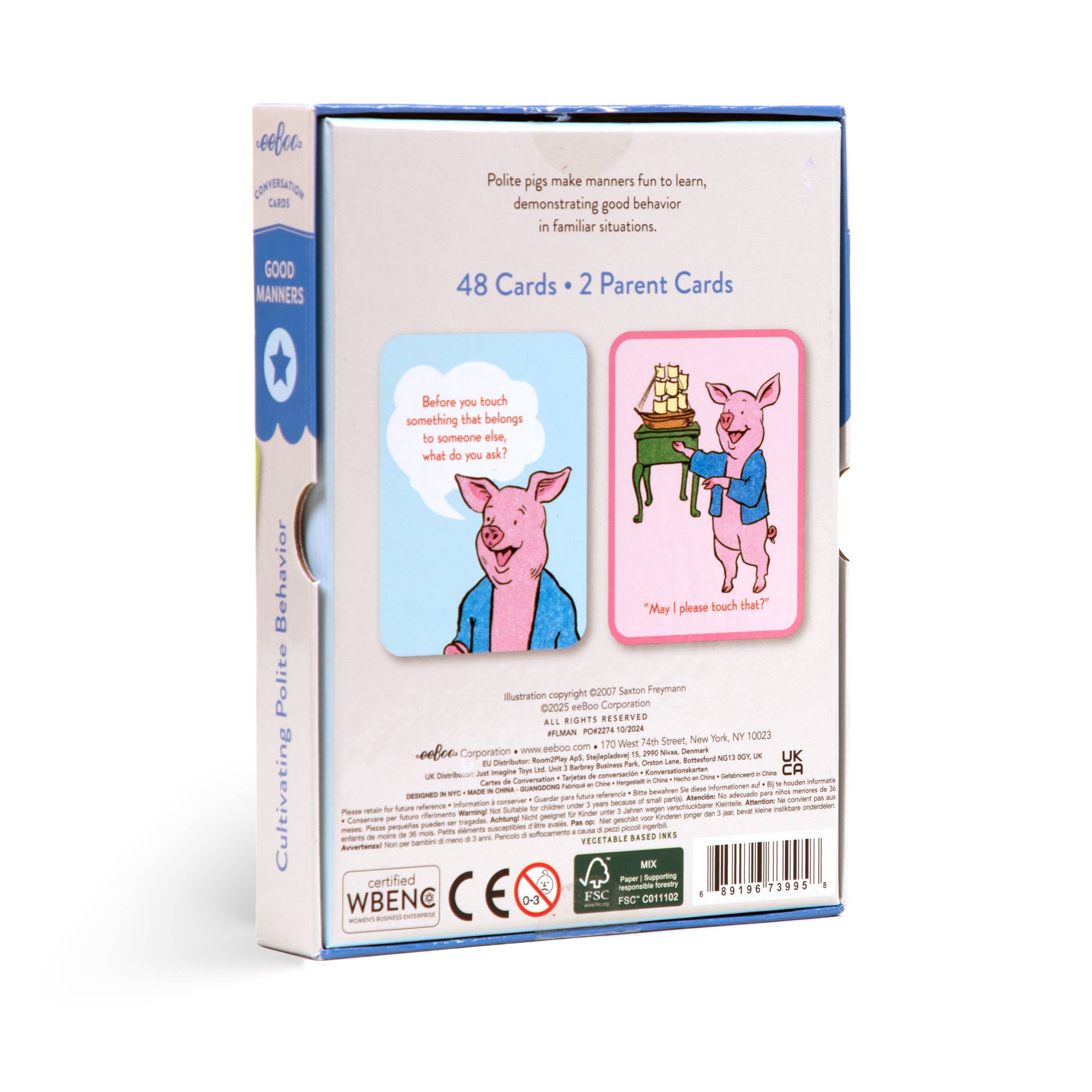 eeBoo - Wholesale Learning Cards - Kids & Baby - Good Manners Conversation Cards1