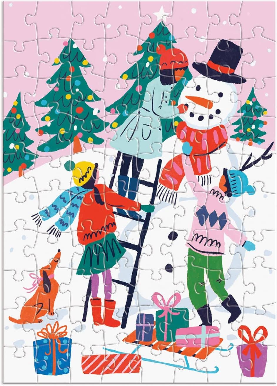 Chronicle Books - Wholesale Advent Calendar - Louise Cunningham Merry and Bright 12 Days of Christmas Advent P,1