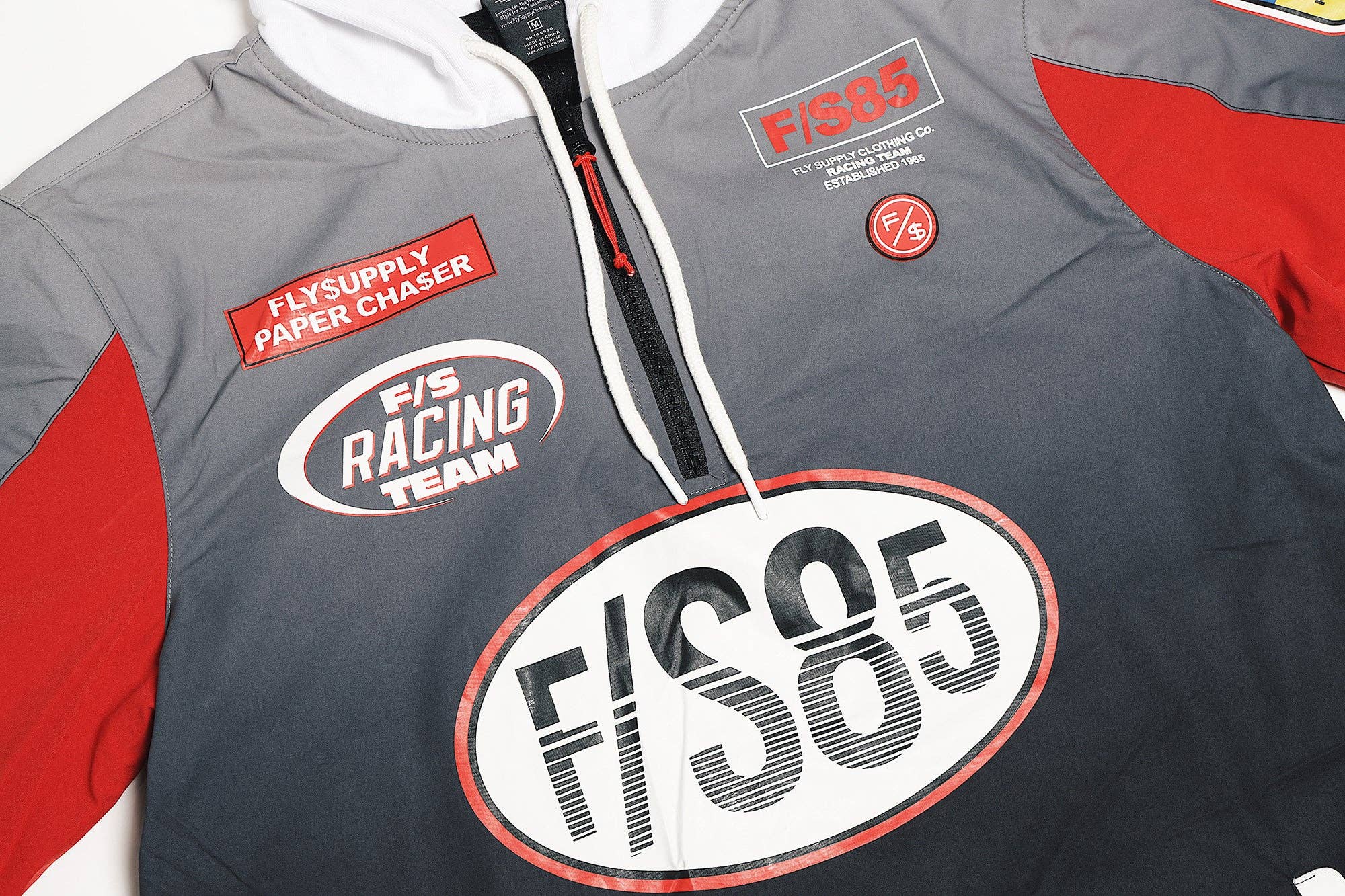 Black Paperchaser Windbreaker Pullover (Black) for wholesale on Faire9