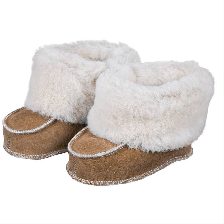 Van Buren – Großhandel Hausschuhe – Baby – Babyschuhe aus Schaffell