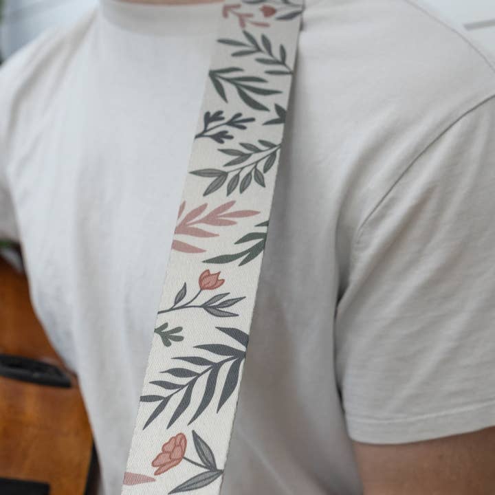 Correa de guitarra - Moody Flower para venta al por mayor de Wildtree