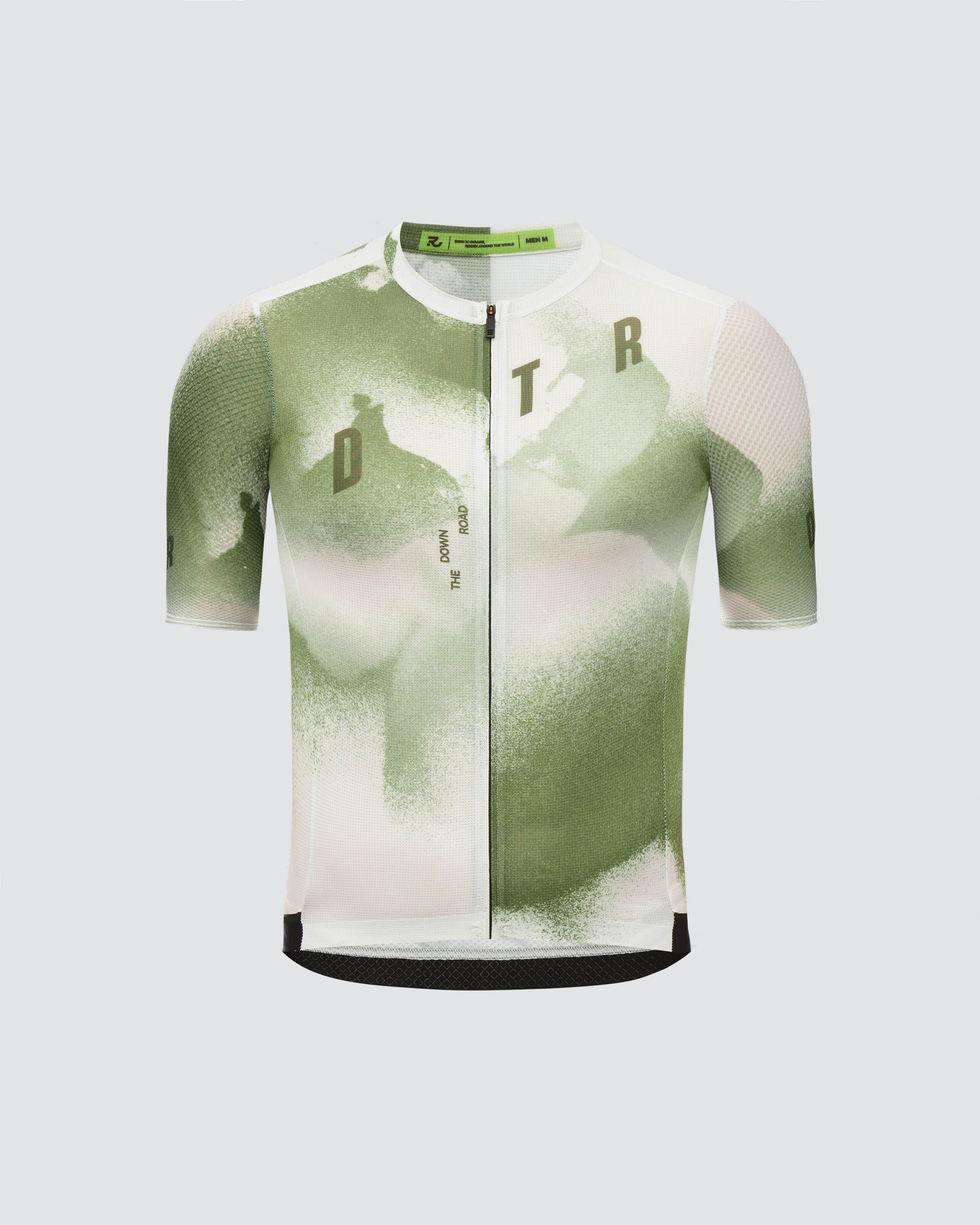 Down The Road - Vente Haut de sport – homme - Maillot Terra pour homme - Vert forêt