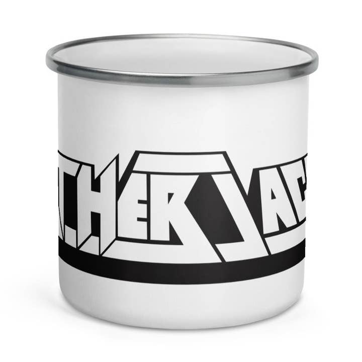 Leatherjacks - Enamel Mug for wholesale by Battl Victory Records