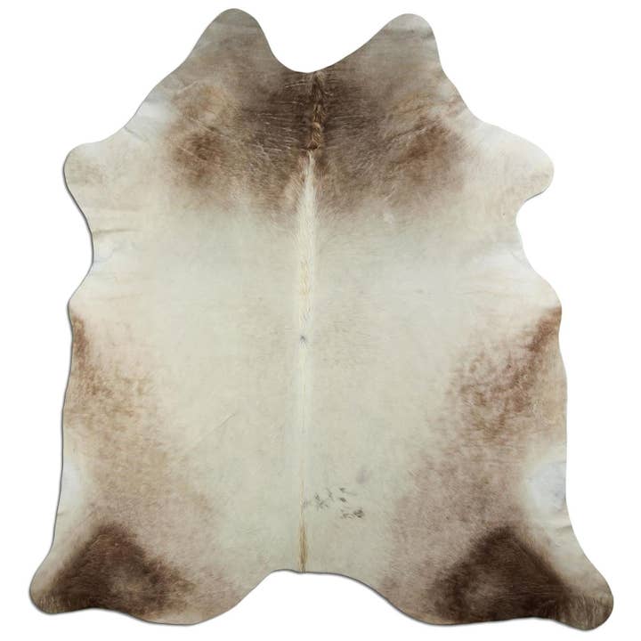 Tapete de pele de vaca - C240 x L220 cm - bege castanho por atacado de Livarto UG (haftungsbeschränkt)