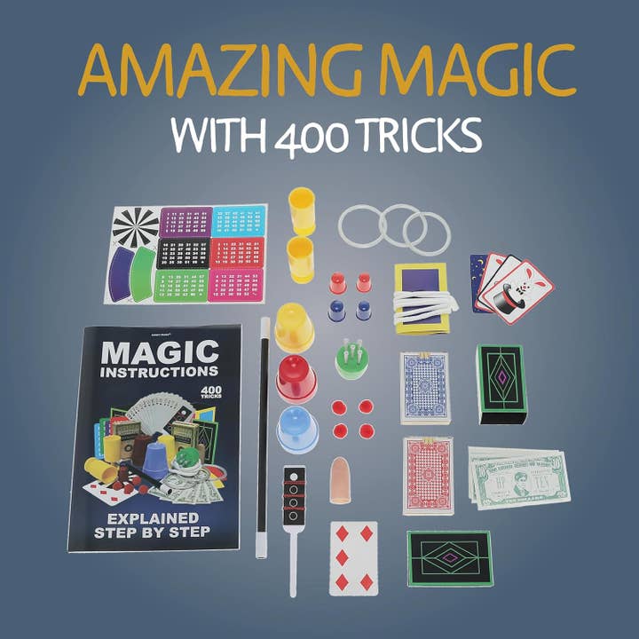 1i4 Group - Wholesale Magic Trick - It's Magic: Amazing Magic 400 Trick Value Set6