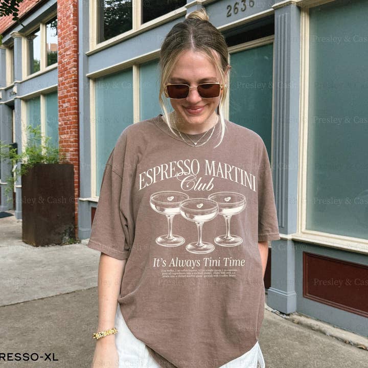 Espresso Martini Club - Comfort Colors for wholesale by Presley And Cash