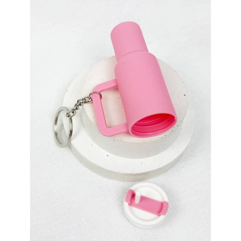 MIX COLOR Mini Tumbler Keychain for wholesale on Faire3