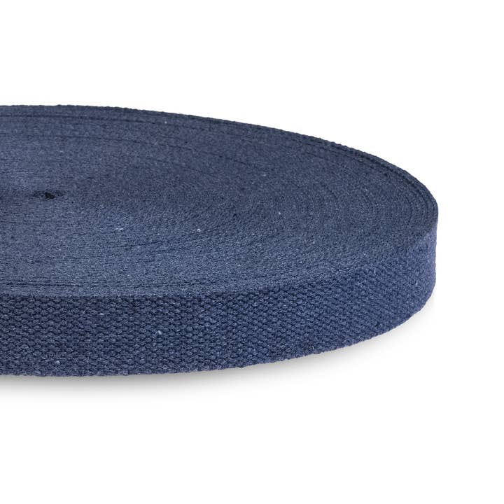 1,5" x 10 Yard Denimblauw Zwaar Katoenen Band voor Naaien voor wholesale door Dream Trimming Goods LLC