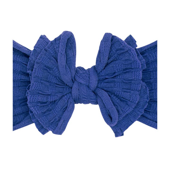 Baby Bling Bows – Engroshandel Hårsløjfe – Baby – Baby Bling® Waffle FAB® struktureret blød nylonbøjle6