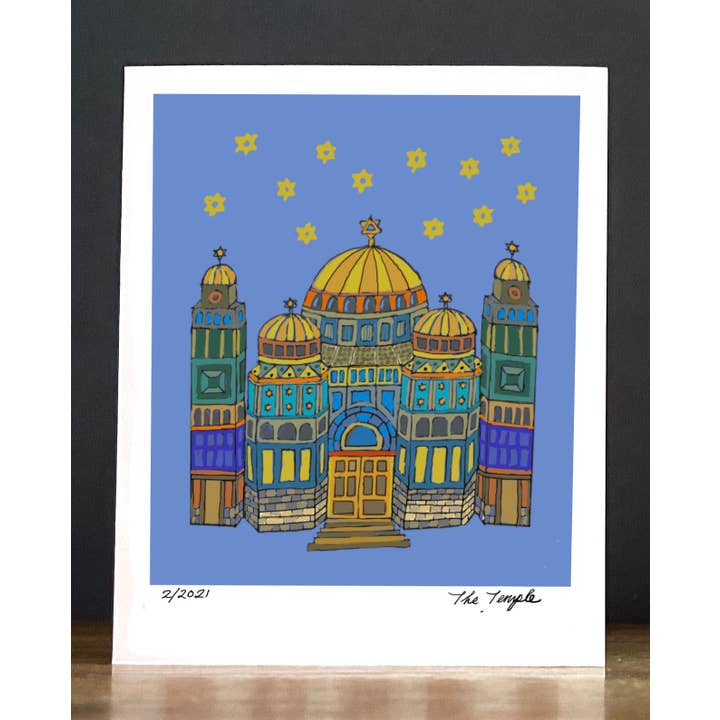 Pascha: Tempel - 2021 voor wholesale door Cards by Charlot