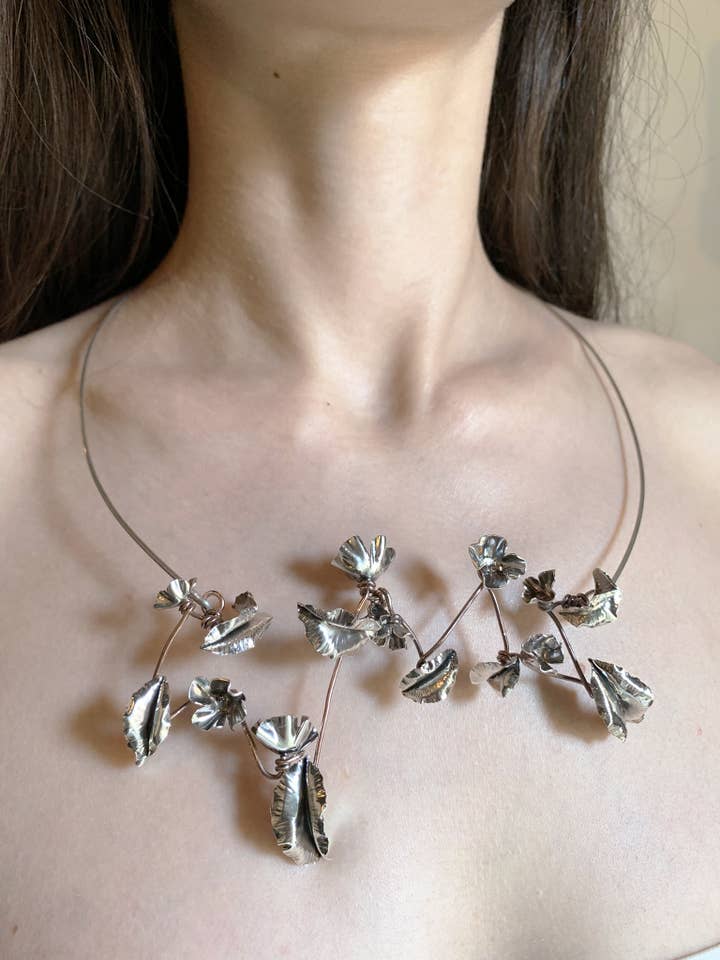 "Pratum" necklace for wholesale by Erica Magliano