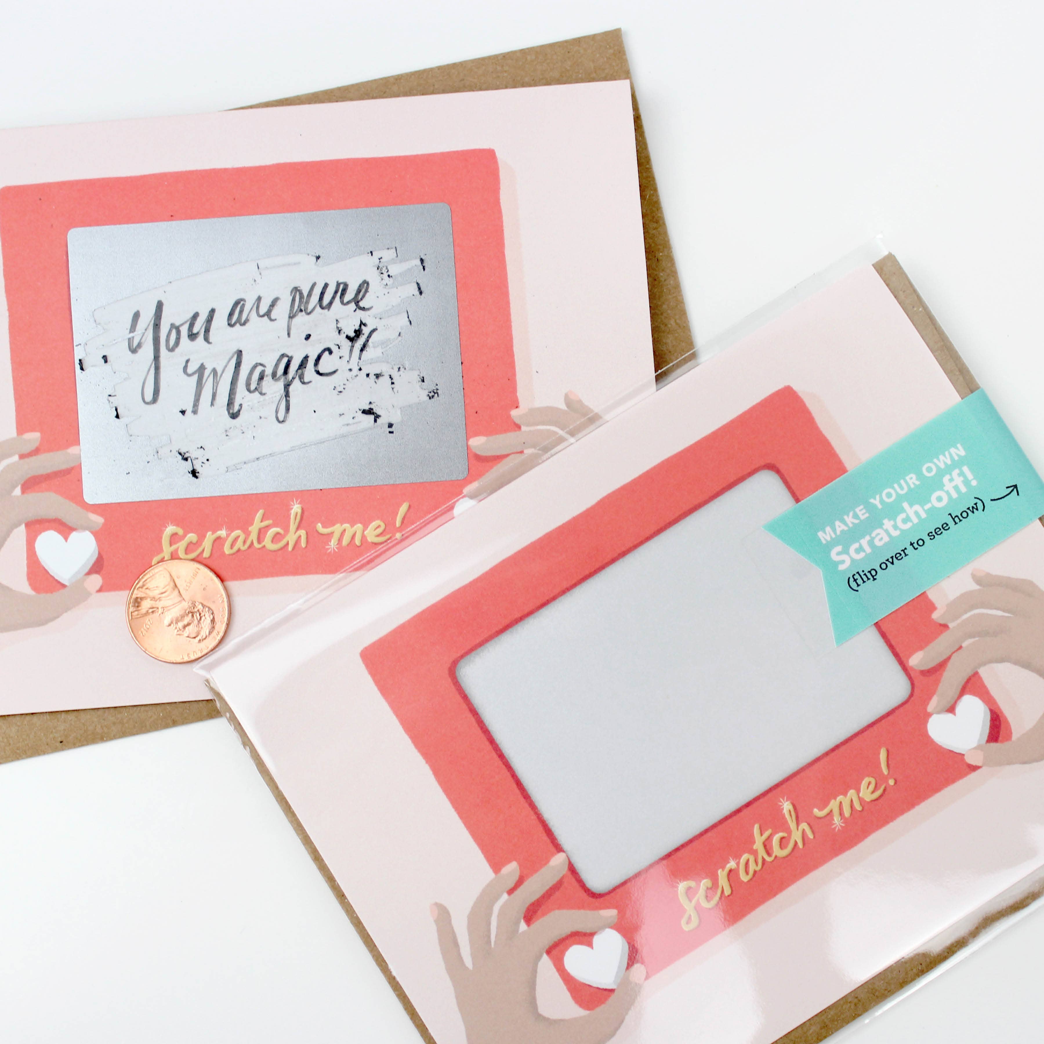 Inklings Paperie - Wholesale Birthday Card - Scratch-off Card - Scratch-A-Sketch - Birthday/Everyday3