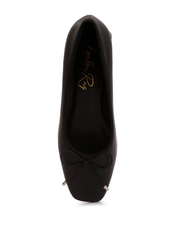 Rag Company – wholesale Low heels – Women′s – Sienna Low Block Heel Ballerinas3