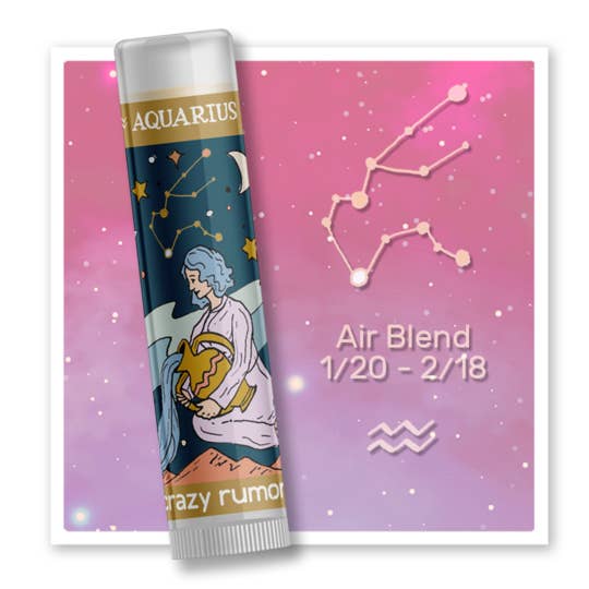 Aquarius - Air Blend Lip Balm for wholesale by Crazy Rumors UK