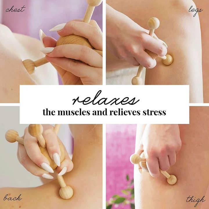 Tuuli GmbH - Wholesale Body Massager - Wooden Trigger Point Massager Massage Tool Knot Back Neck
