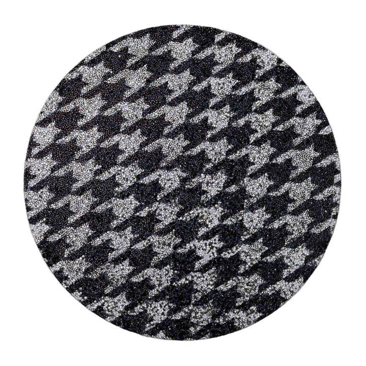 Luminous Houndstooth Placemat for wholesale by Sparkles Home