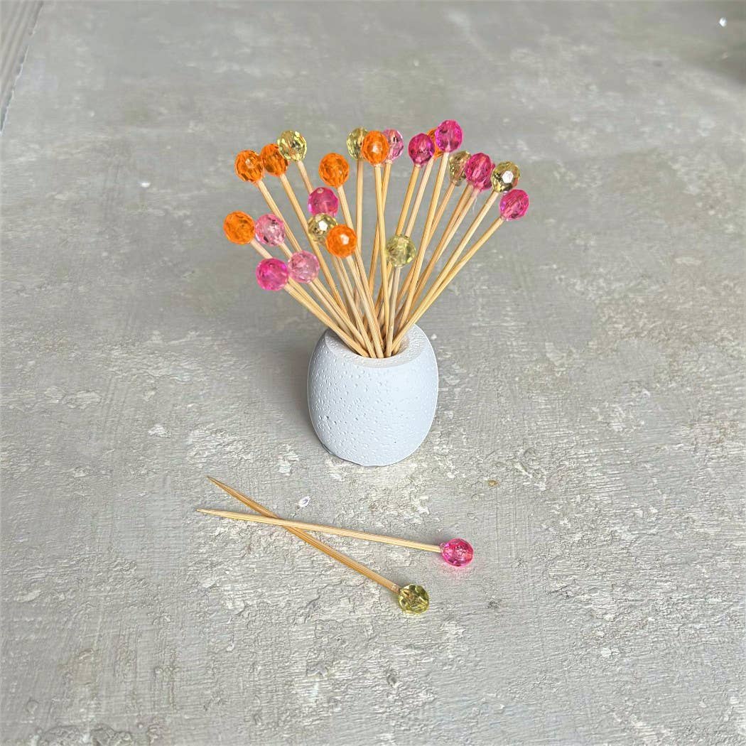 CJ Gift Goddess - Wholesale Cocktail Pick - 4" Cocktail Skewers and/or Appetizer Picks, 25pk7