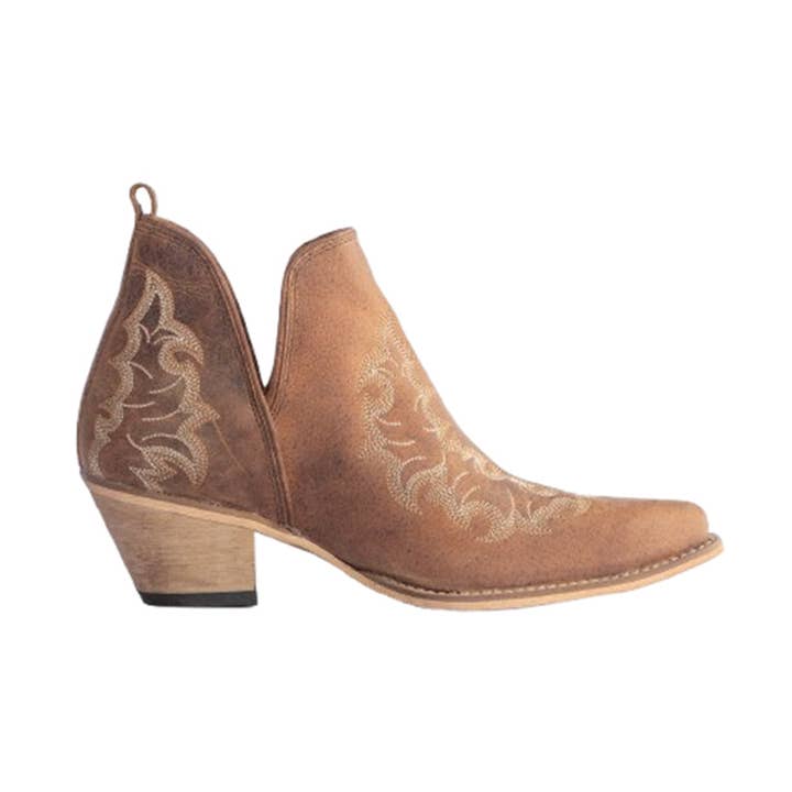 Stiglöparskor i brunt för wholesale av Myra Bag