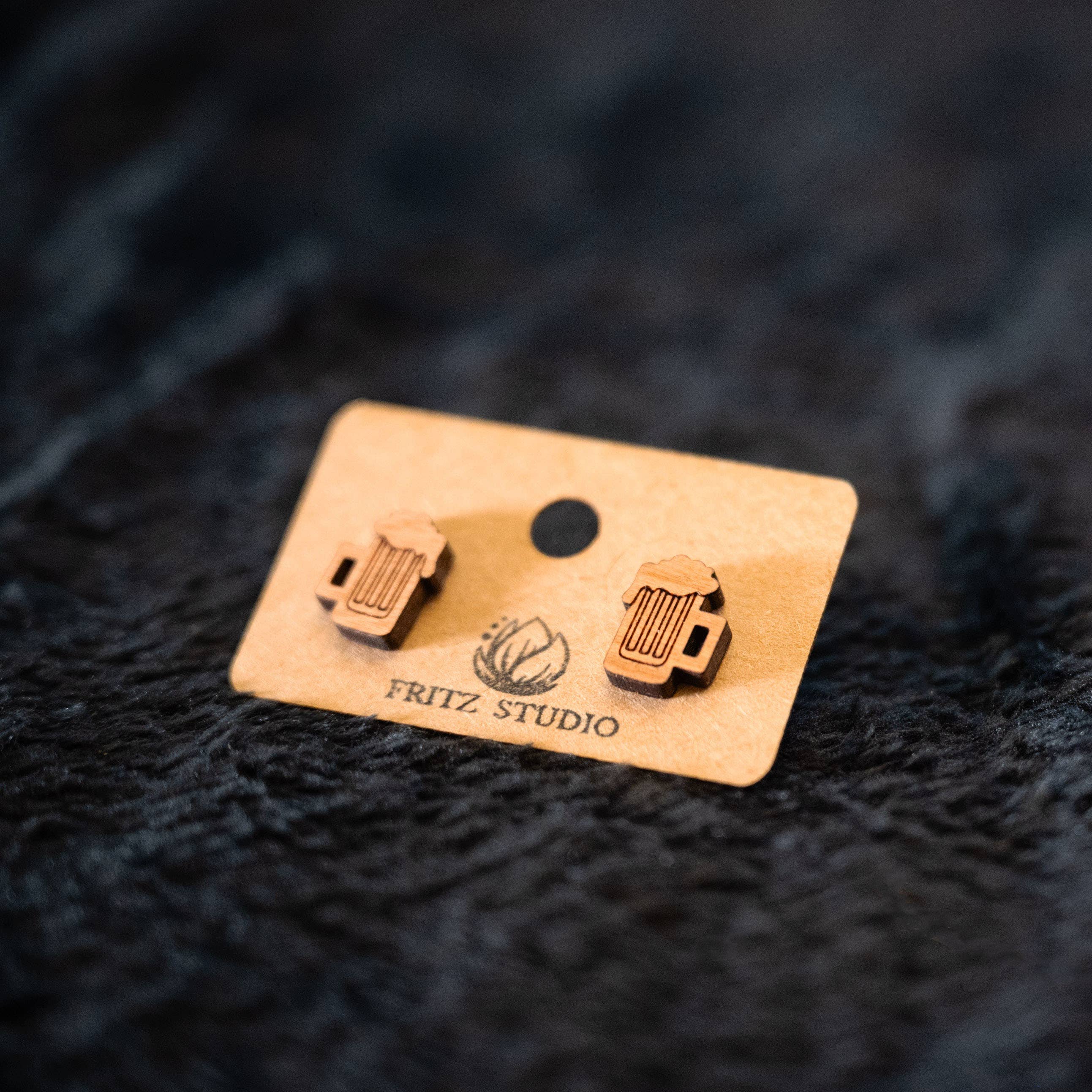 Fritz Studio - Wholesale Dangle Earrings - Pretzel & Pint Collection3