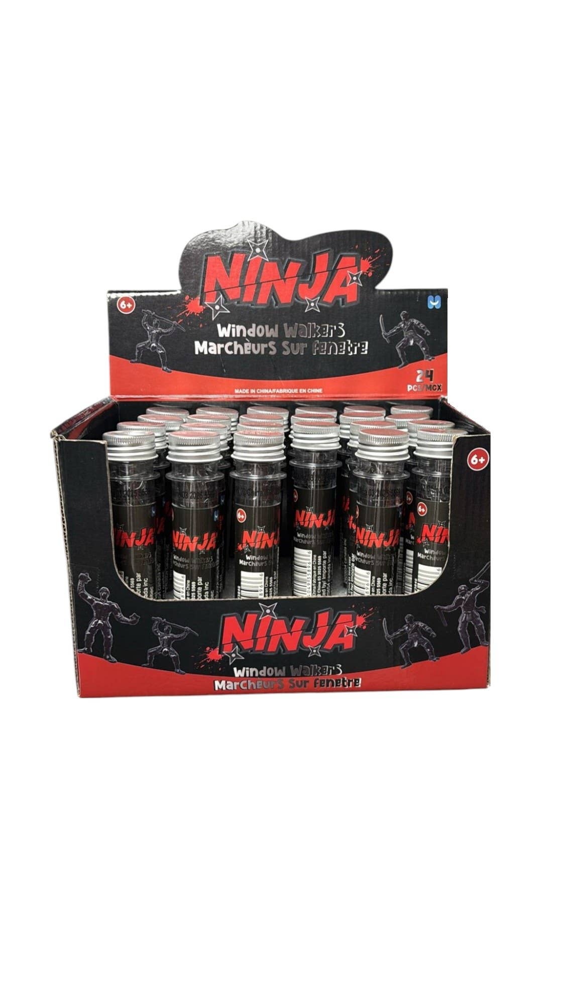 Handee Products (HPC) - Wholesale Retailer Display - Kids & Baby - Ninja Warriors Window Walkers