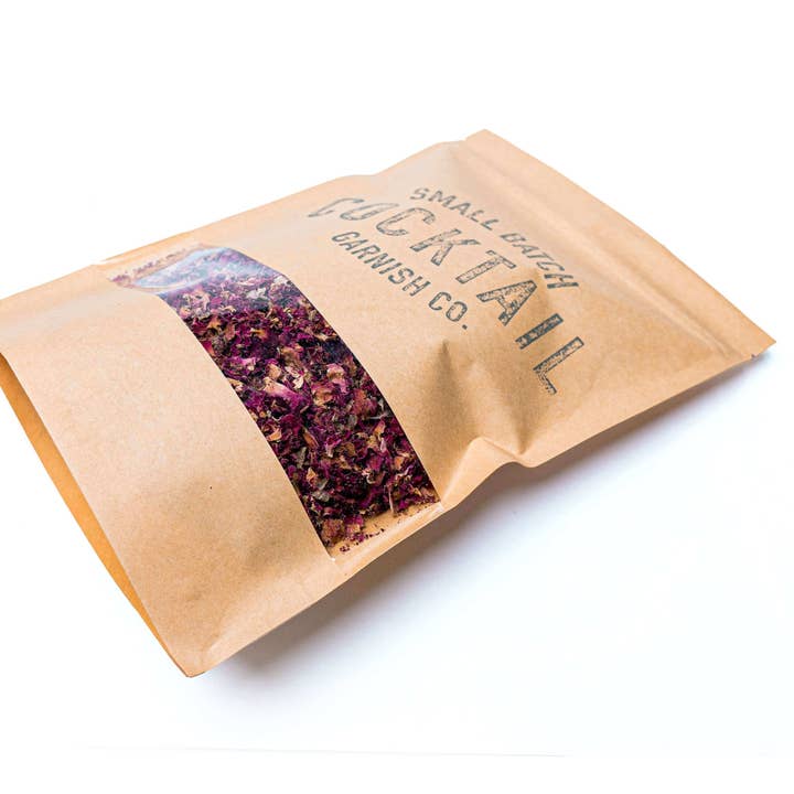 Cocktail Garnish Co. - Wholesale Cocktail Mix/Syrup - Rose Petals & Buds for Garnish, Tea, and Syrup, 3oz1