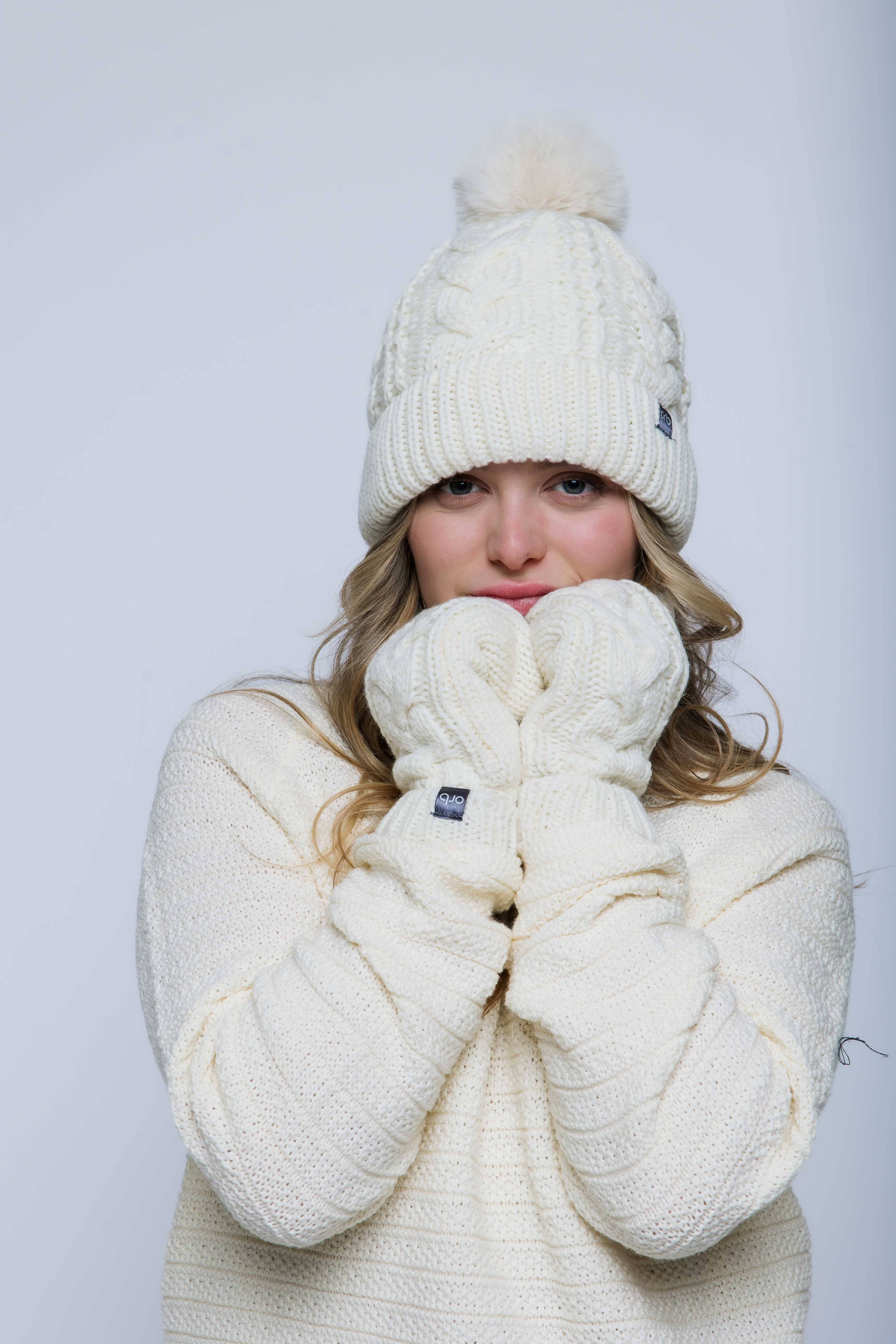 ORB – Engroshandel Beanie - Dame – Foret hue med skumfiduskabler3