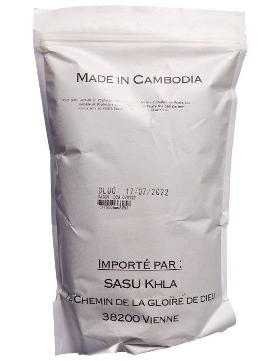 Khla - L'épicerie du Mékong - Wholesale Dried Spice - Yellow Curry - Organic - Powder - 1kg2