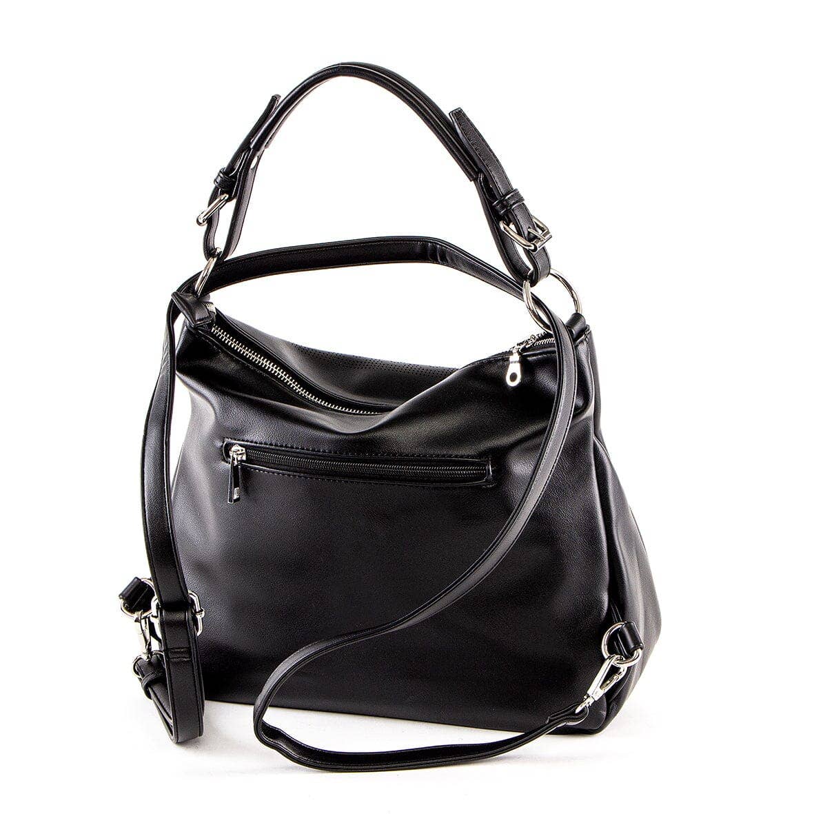 ERIUM - Bags and Accessories - Wholesale Shoulder Bag - Women's - Erium 3 in 1 Bag for Women Black4