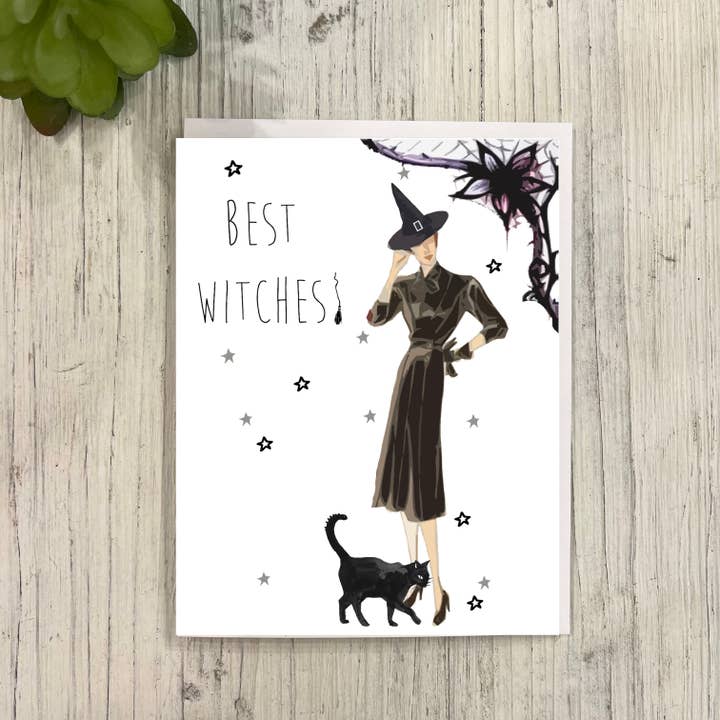 Melhor cartão de Halloween das Bruxas por atacado de Great Odin's Hellos