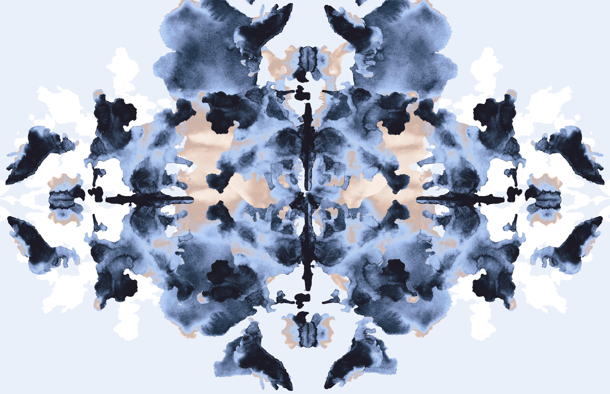 TAYLOR GRAY - Vendita all'ingrosso Vassoi decorativi - Set di 10 inserti MACCHIE D'INCHIOSTRO 11x172