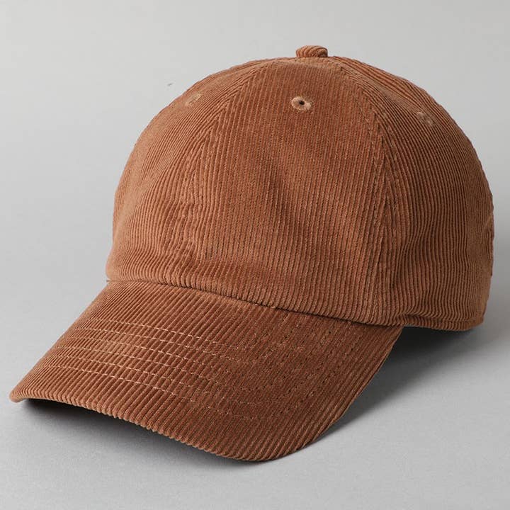 Fashion City - Wholesale Baseball Cap - Women's - Corduroy Adjustable Cotton Baseball Cap Dad Hat6