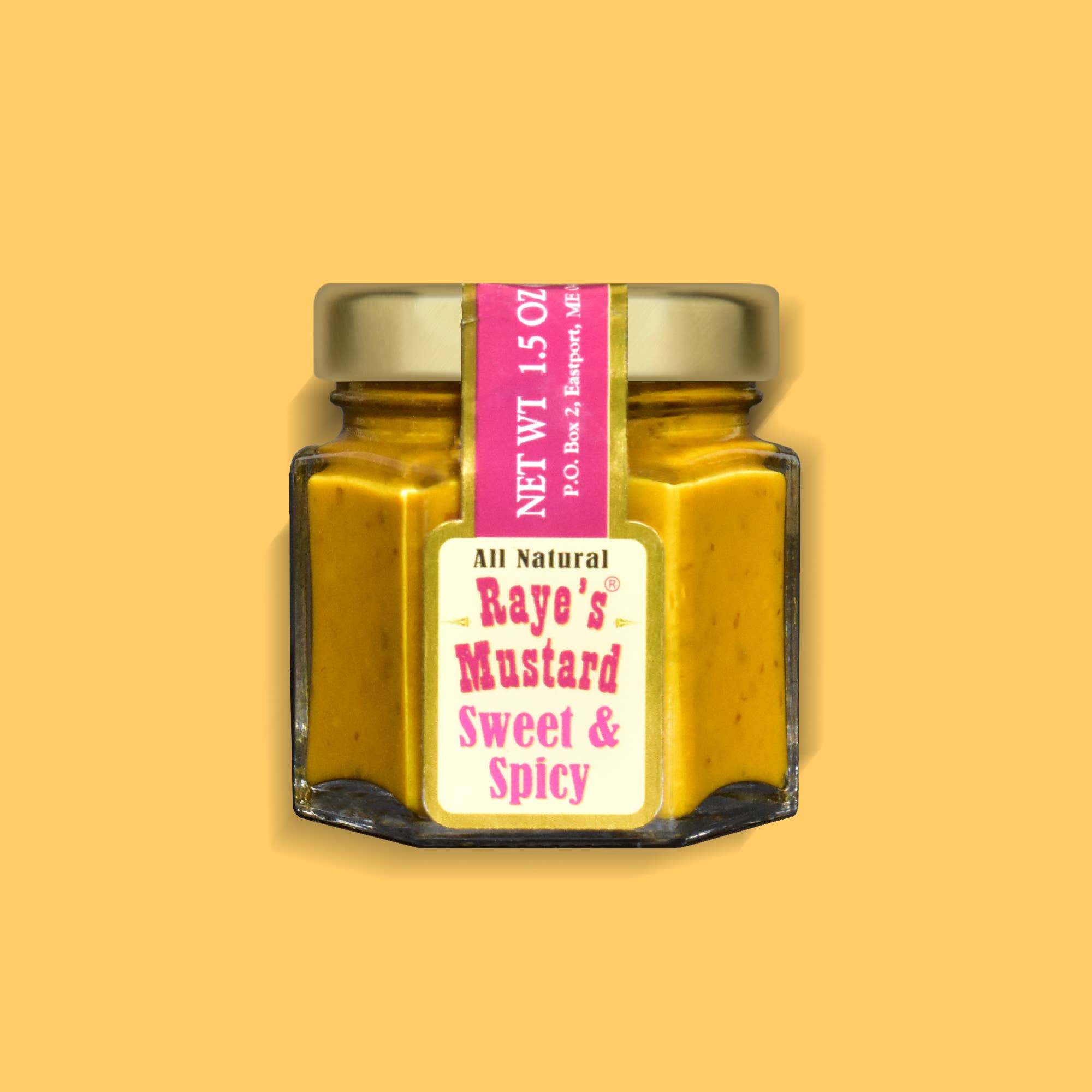 Raye's Mustard - Wholesale Mustard - Raye's Mustard Mixed Case 1.5oz Sampler Jars6