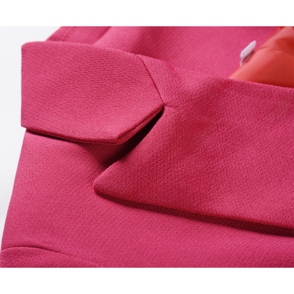 Wholesalesir - Wholesale Suit Jacket - Women's - Fashionable Short Double Breasted Suit Jacket4