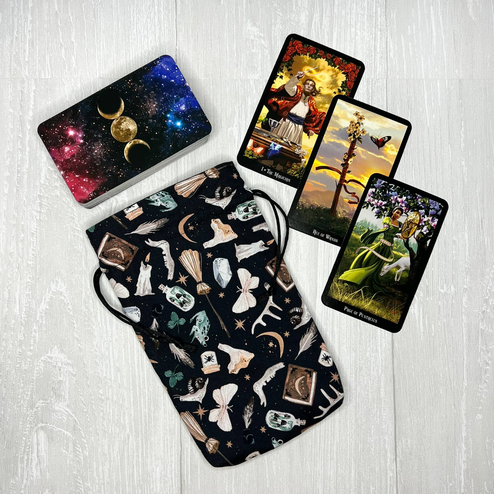 Threads of Tarot - Wholesale Pouch - Women's - Witchy Tools Tarot Card Bag6