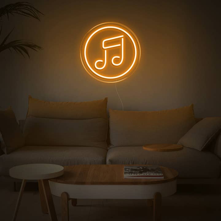 Enseigne au néon LED Music V3 pour la vente par BeNeonUnicorn