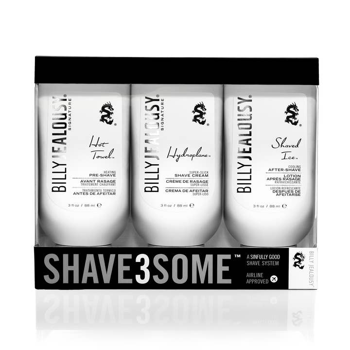 Shave3some Trio Kit for wholesale by Billy Jealousy