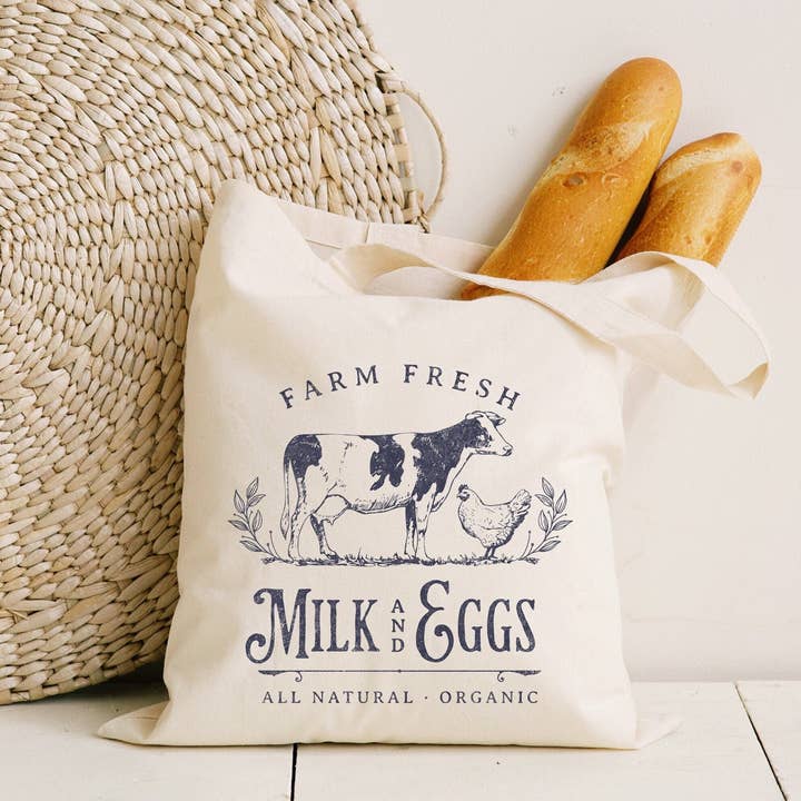 Farm Animals Tote Bag for wholesale by Parchment & Parcel