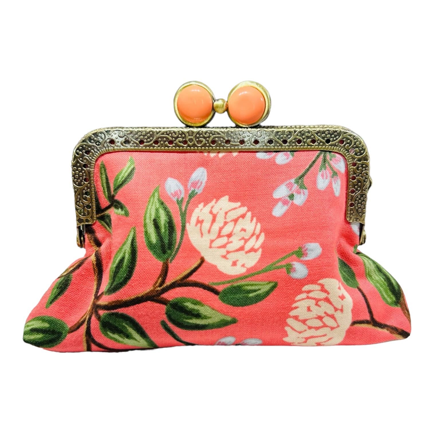 Kiki & Syds - Wholesale Clutch Bag - Women's - Kiki & Syds ON THE GO Credit Card Clutch - PEONY Sorbet 3