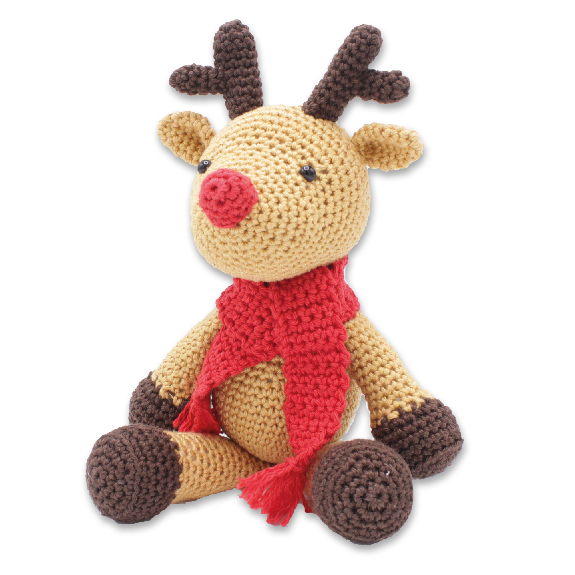 Hardicraft USA - Wholesale DIY Craft Kit - DIY Crochet Kit - Rudolf Reindeer3