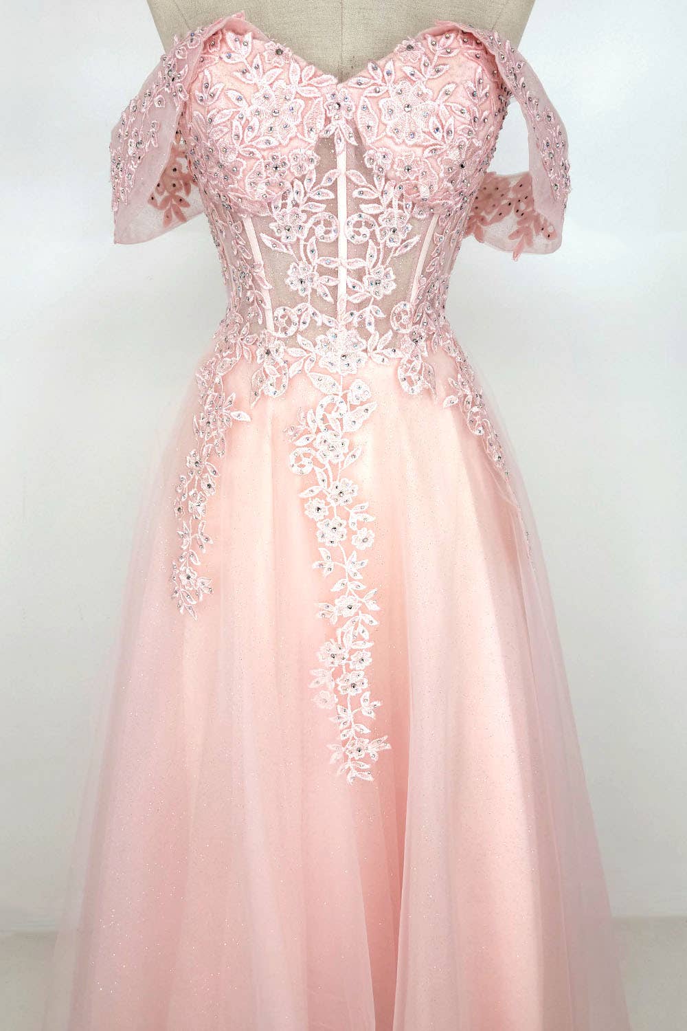 Chicas – Großhandel Abendkleid – Damen – Langes Kleid mit Korsett C33637