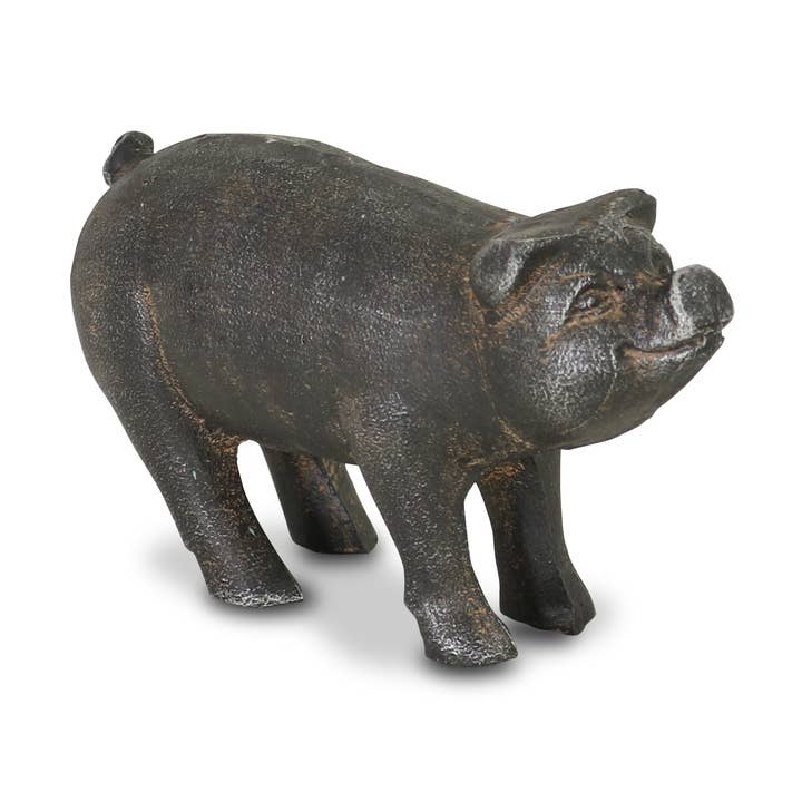 Harveston støbejern gris for engroshandel hos Cheungs Home Decor