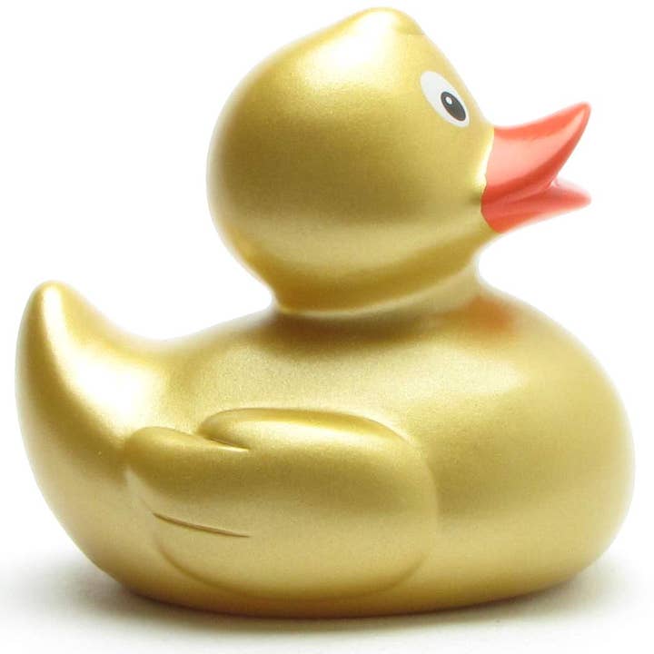 Duckshop – wholesale Bath toy – Baby – Rubber Duck Ursula gold - rubber duck