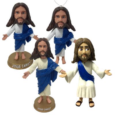 National Bobblehead Hall of Fame and Museum – wholesale Dekorativ statyett – Jesus Kristus vippdockor