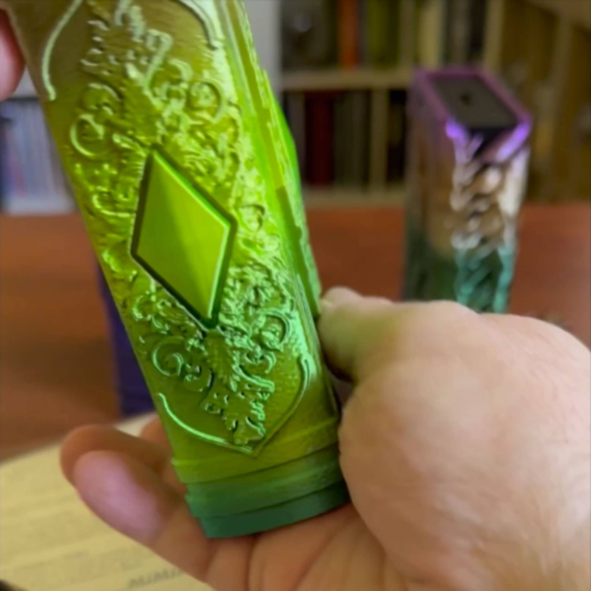 American Carver LLC - Wholesale Dice - Mimic Storage Tome for TTRPG, MTG, Pokemon, D&D Gaming!4