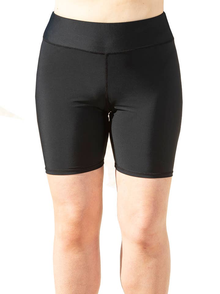 Braguita de bikini corta para natación sostenible, negra para venta al por mayor de LaSculpte