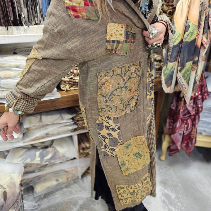 A Rare Bird Shop - Wholesale Kimono - Women's - Fly Away Patch Duster3