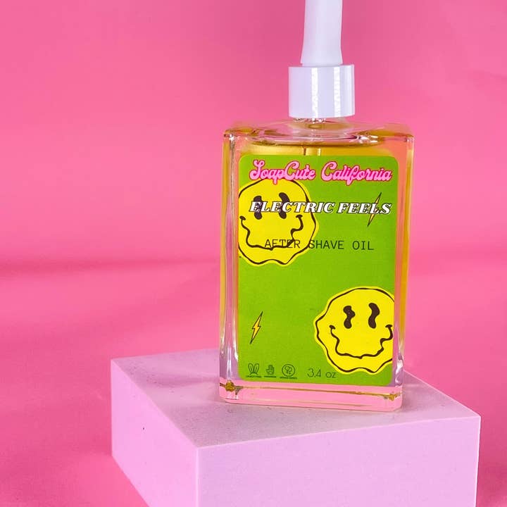 Aceite para después del afeitado «Electric Feels» para venta al por mayor de SOAPCUTE CALIFORNIA