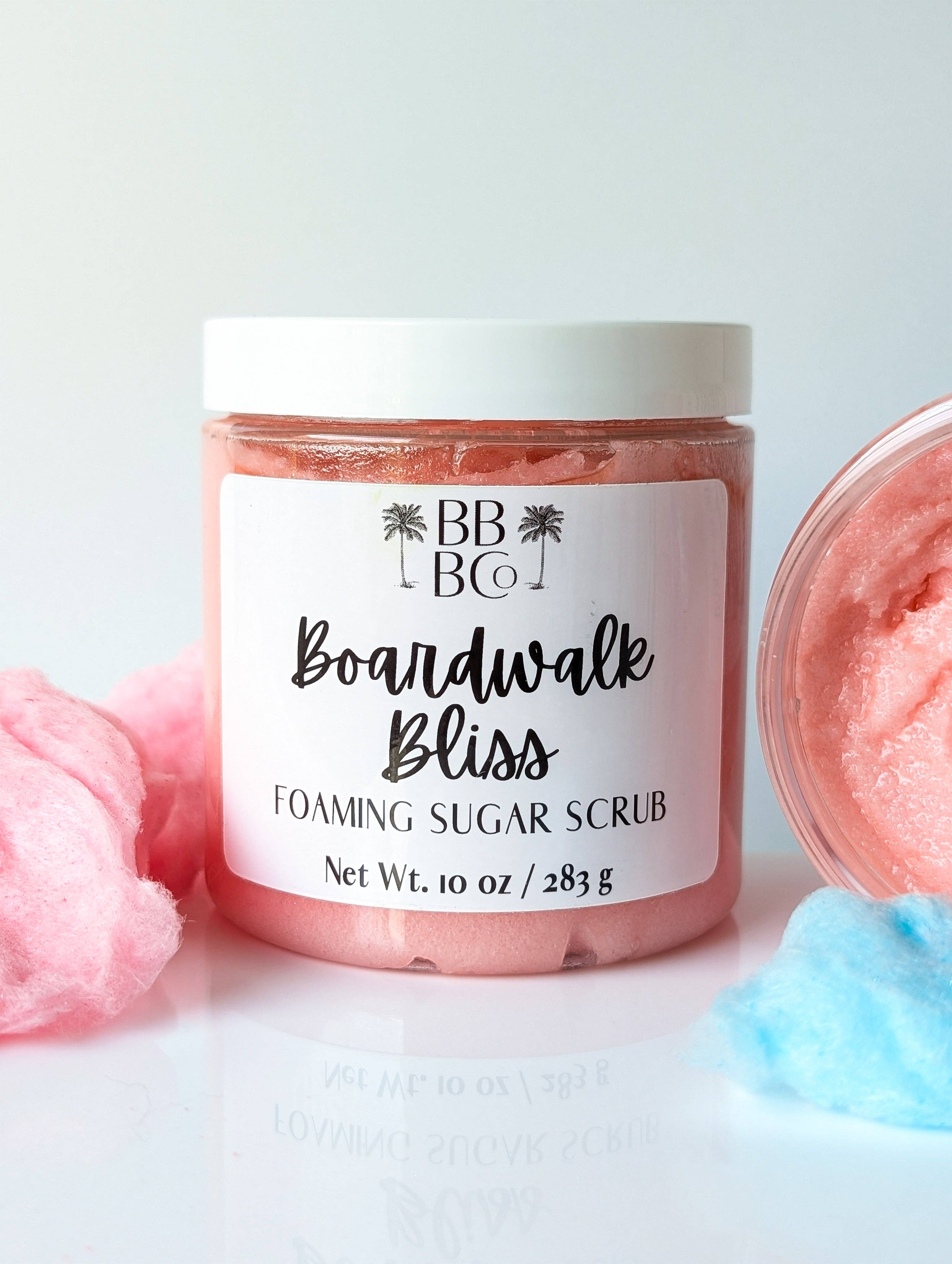 Beachy Bubbles Bath Co - Wholesale Body Scrub/Exfoliant - Boardwalk Bliss Foaming Sugar Scrub
