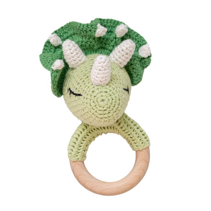 Wonderjoys Baby Co - Wholesale Handheld Rattle - Baby - Animal Hand Crochet Rattles - Classic Collection